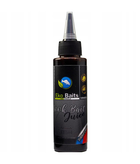 Liquid Dopalacz Przynęt Kulek Eko Baits Hook Bait Juice Shrimp2Hell 100ml