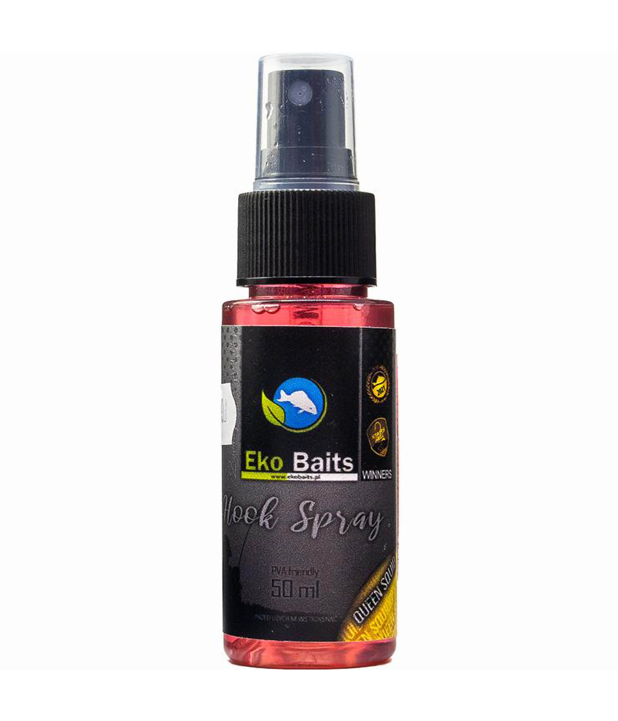 Spray Dopalacz Do Przynęt Kulek Eko Baits Hook Queen Squid 50ml Spray Dopalacz Do Przynęt Kulek Eko Baits Hook Queen Squid 50ml