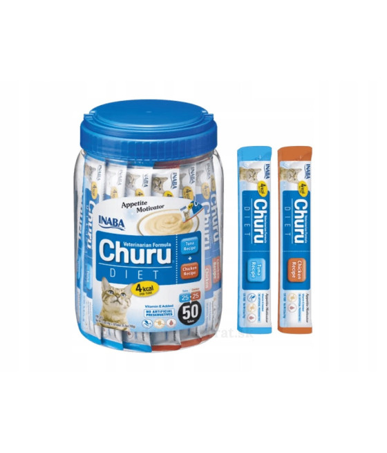 Inaba Cat Churu Diet tuńczyk i kurczak 1 x 14g