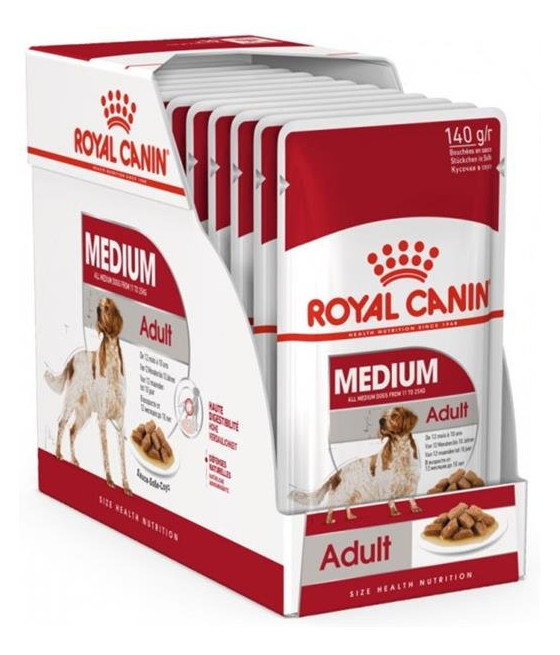 RC Medium Adult Gravy 140g - Mokra karma dla psa dorosłego 11-25 kg