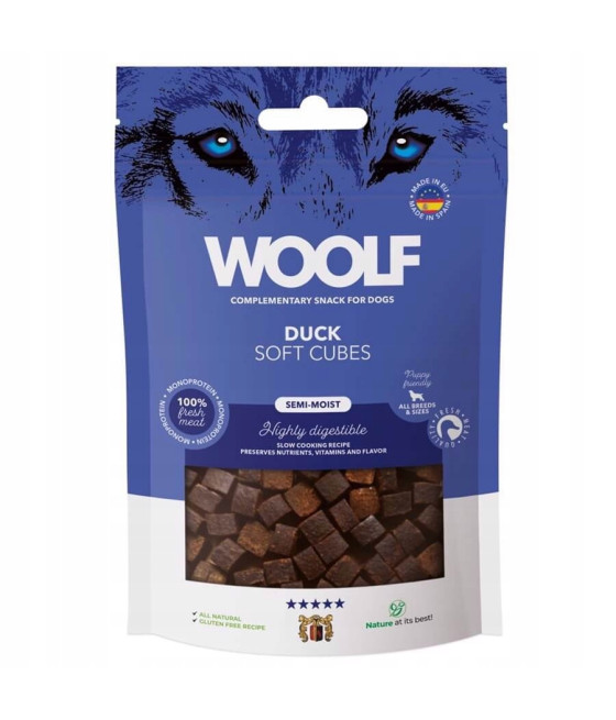 WOOLF Przysmak kosteczki z kaczki dla psa 100g