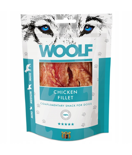 Przysmak dla psa Woolf Chicken Fillet 100 g