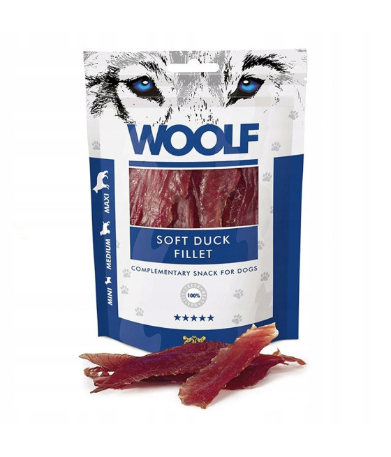 Przysmak dla psa Woolf Soft Duck Fillet 100 g