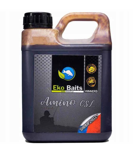 Liquid Dodatek Dopalacz Do Przynęt Zanęt Eko Baits Amino CSL Shrimp2Hell 1l