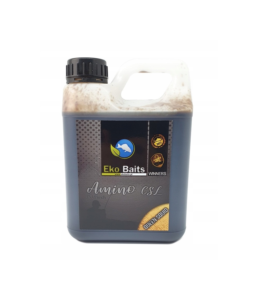 EKO BAITS QUEEN SQUID CSL AMINO LIQUID 1000 ML Truskawka & Squid) EKO BAITS QUEEN SQUID CSL AMINO LIQUID 1000 ML Truskawka & Squid)