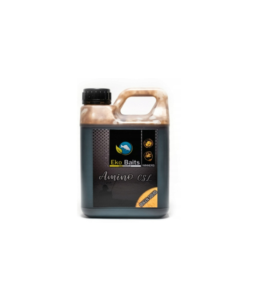 EKO BAITS QUEEN SQUID CSL AMINO LIQUID 1000 ML Truskawka & Squid)
