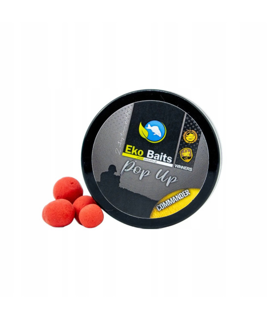 EKO BAITS KULKI POP UP MIX SMAK - COMMANDER ROZMIAR - 12\15MM ILOŚĆ - 100ML