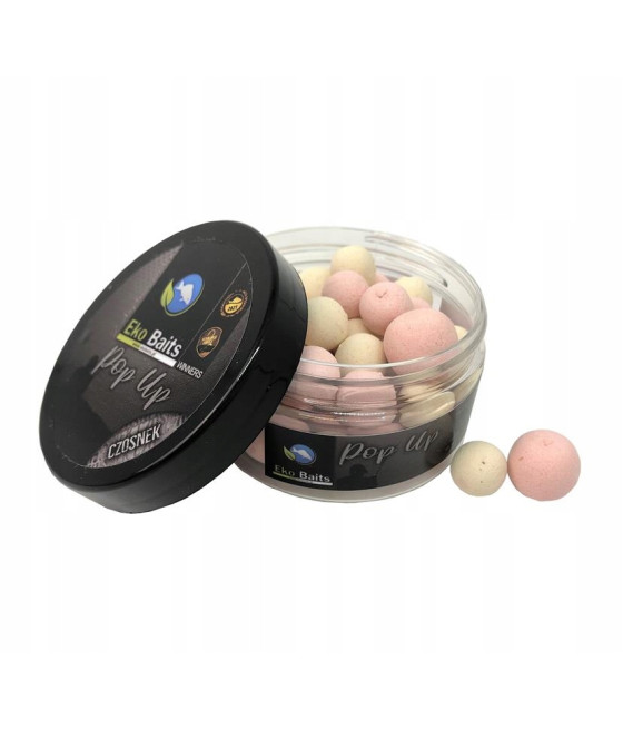 Kulki Eko Baits Pop Up - Czosnek 12/15mm (100ml)