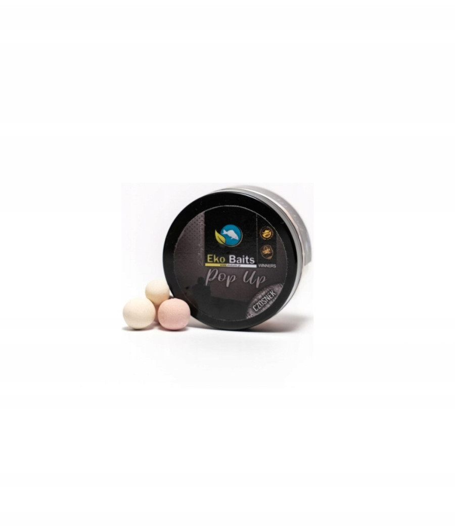 Kulki Eko Baits Pop Up - Czosnek 12/15mm (100ml)
