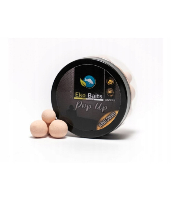Kulki Eko Baits Pop Up King Squid - Scopex & Squid 12/15mm (100ml)
