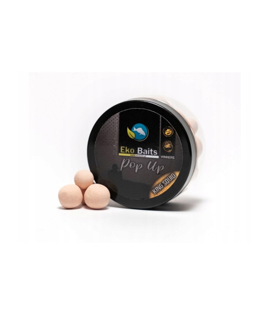 Kulki Eko Baits Pop Up King Squid - Scopex & Squid 12/15mm (100ml)