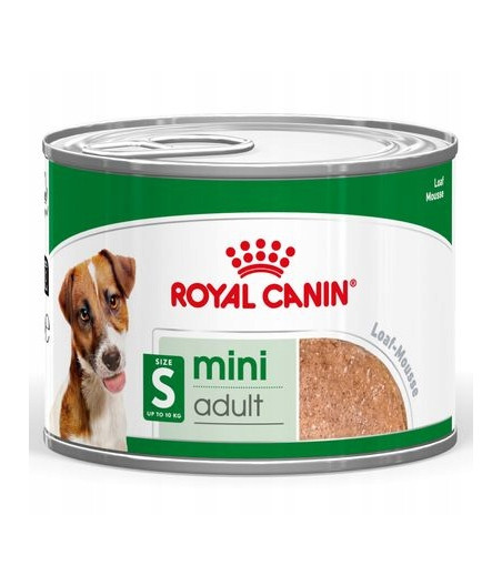 Royal Canin Pasztet 195g - Mini Adult | Rasy Małe, Dorosłe Psy