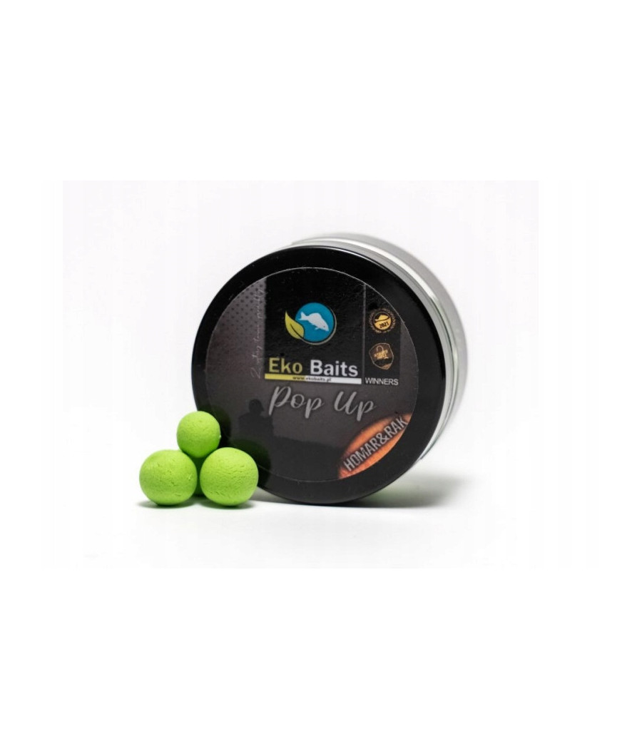 Kulki Eko Baits Pop Up - Homar & Rak 12/15mm (100ml)