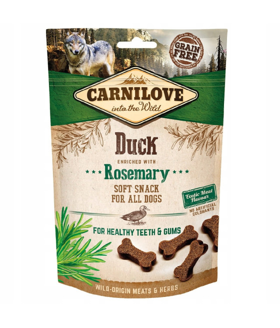 Przysmak dla psa Carnilove kaczka z rozmarynem 200 g