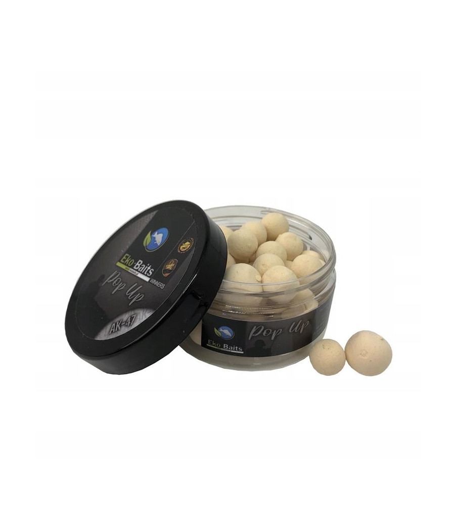 Kulki Eko Baits Pop Up AK-47 - Ananas & Słodka kukurydza 12/15mm (100ml) Kulki Eko Baits Pop Up AK-47 - Ananas & Słodka kukurydza 12/15mm (100ml)