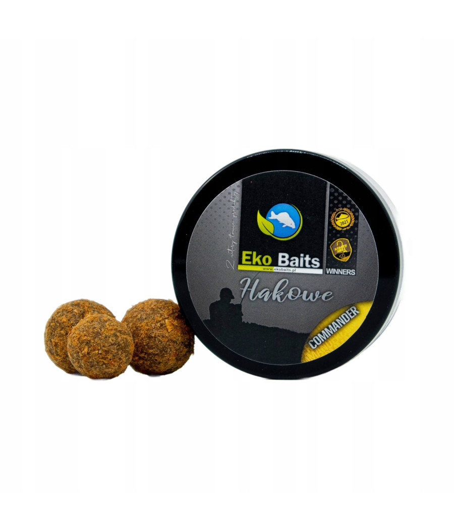 Eko Baits Seria Gold Commander mix 20/24 mm 200 ml - kulki haczykowe Eko Baits Seria Gold Commander mix 20/24 mm 200 ml - kulki haczykowe