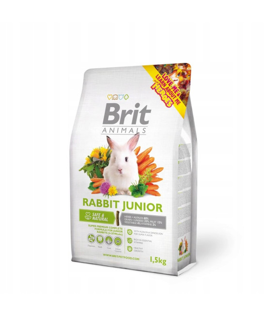 Brit Animals Rabbit ADULT COMPLETE 1,5kg