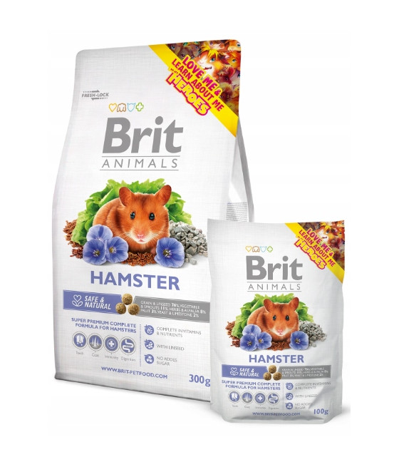 Brit karma granulat 0,3 kg chomik