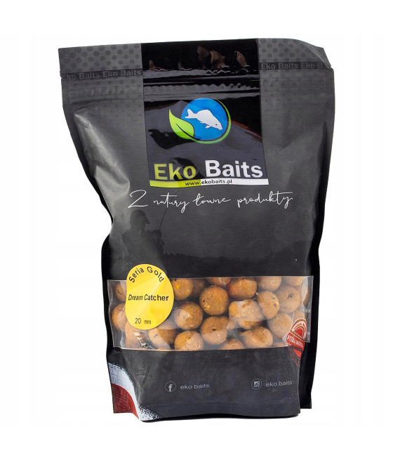 Kulki Zanętowe Karpiowe Eko Baits Gold Dream Catcher 20mm 900g