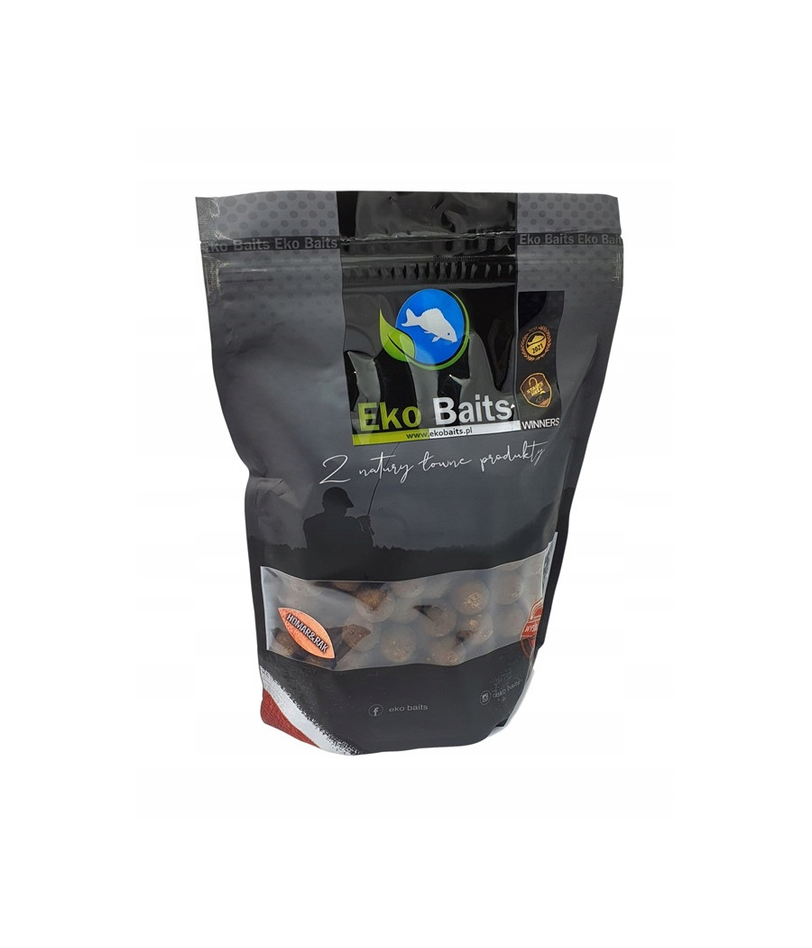 Kulki proteinowe Brown o smaku HOMAR RAK, 20mm 0,9kg marki EKO BAITS. Kulki proteinowe Brown o smaku HOMAR RAK, 20mm 0,9kg marki EKO BAITS.
