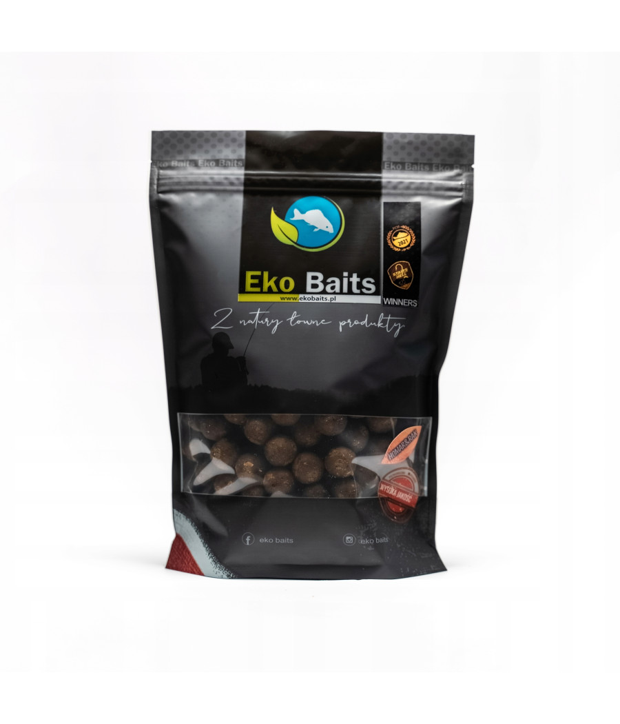 Kulki proteinowe Brown o smaku HOMAR RAK, 20mm 0,9kg marki EKO BAITS.