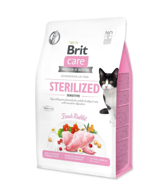Brit Care Sensitive Sterilized Królik 400g na wagę
