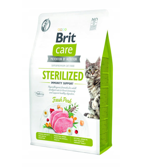 BRIT CARE Cat Grain-free Sterilized Immunity 400g