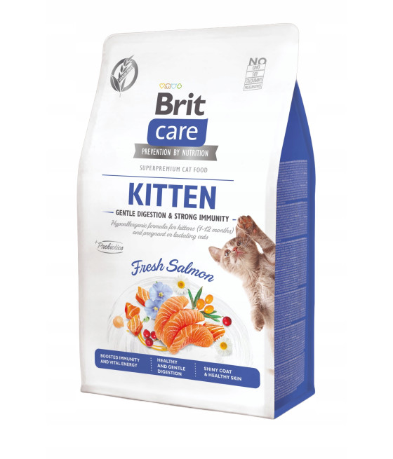 BRIT CARE CAT GRAIN-FREE KITTEN IMMUNITY 0,4kg