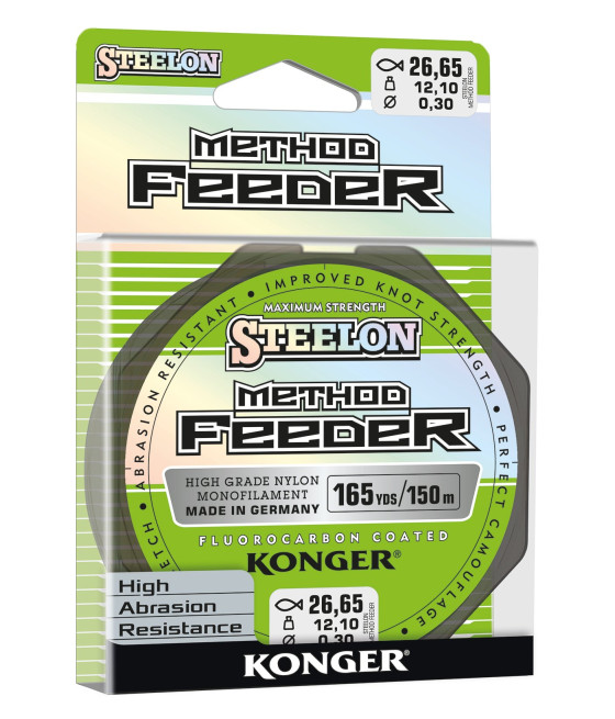 ŻYŁKA STEELON METHOD FEEDER FC 20/150m KONGER