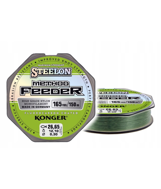 ŻYŁKA STEELON METHOD FEEDER FC 20/150m KONGER