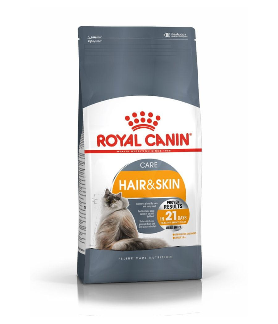FCN C Hair & Skin Care 10kg - Na Sierść i Skórę Kota | Royal Canin