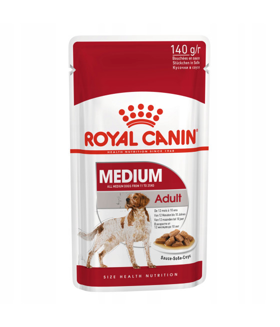 Royal Canin Medium Adult Dla Dorosłych Psów Ras Średnich 140g