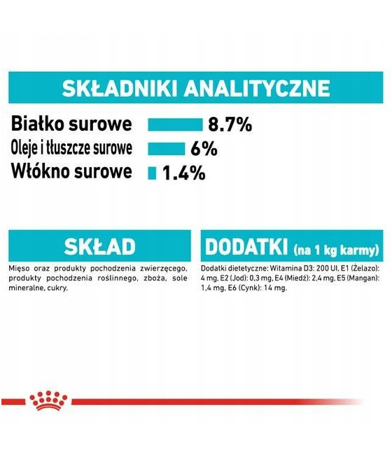 Royal Canin Urinary Care pasztet saszetka 85g