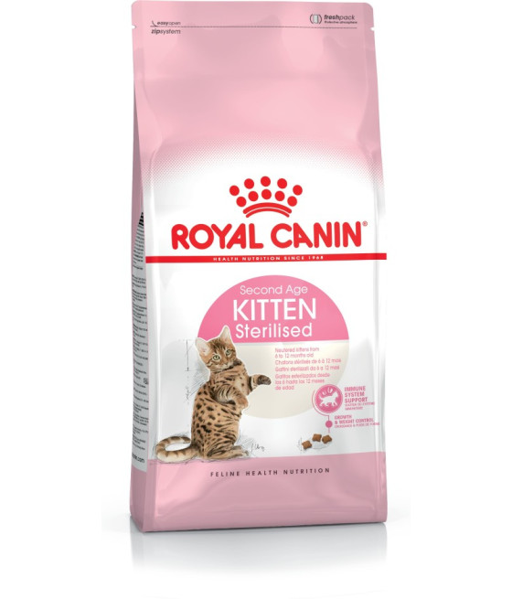 Royal Canin FHN Kitten Sterilised karma sucha kurczak 0,4 kg