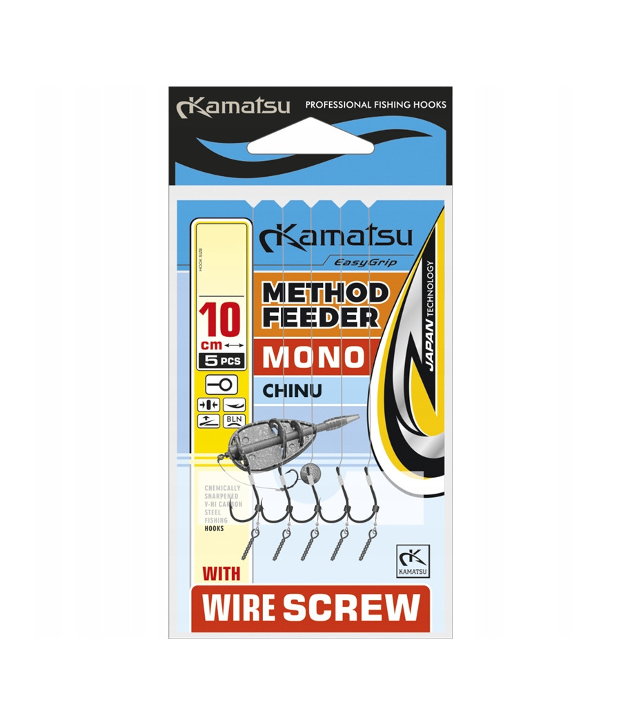 METHOD FEEDER MONO CHINU SCREW 8 BLN/0,25 KONGER METHOD FEEDER MONO CHINU SCREW 8 BLN/0,25 KONGER