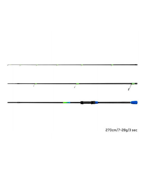 Wędka Delphin PETROL ParA Compact 270cm/5-20g/3 sk