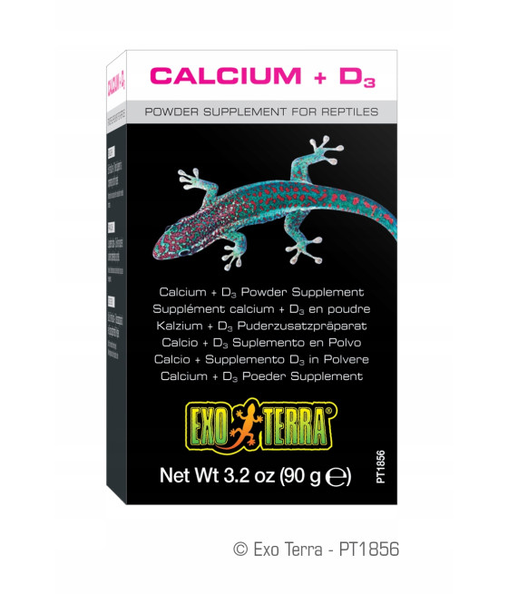 Exo Terra Calcium 90g z D3 wapno wapń