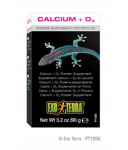Exo Terra Calcium 90g z D3 wapno wapń
