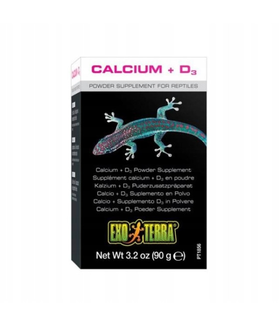 Exo Terra Calcium 90g z D3 wapno wapń
