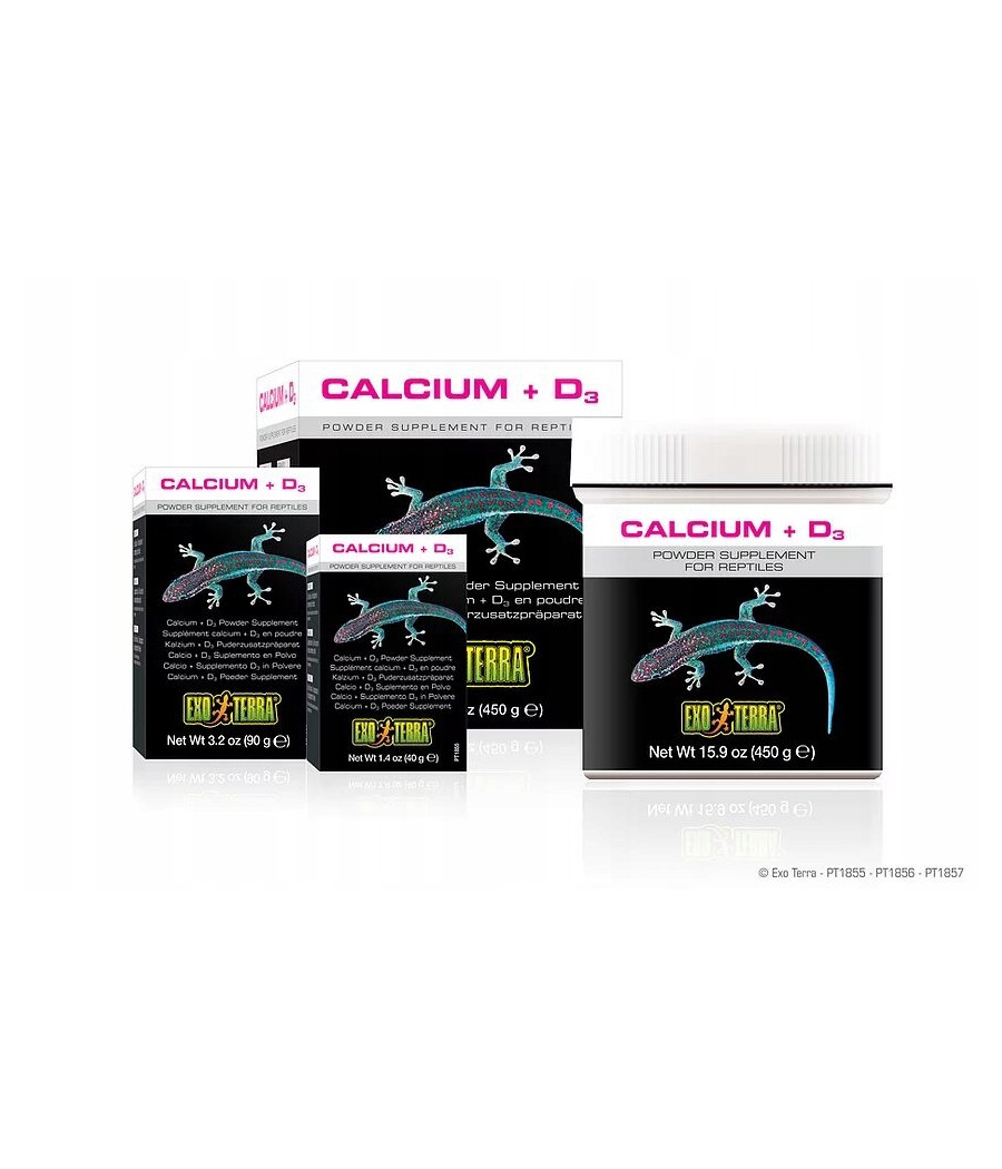 Exo Terra Calcium 90g z D3 wapno wapń