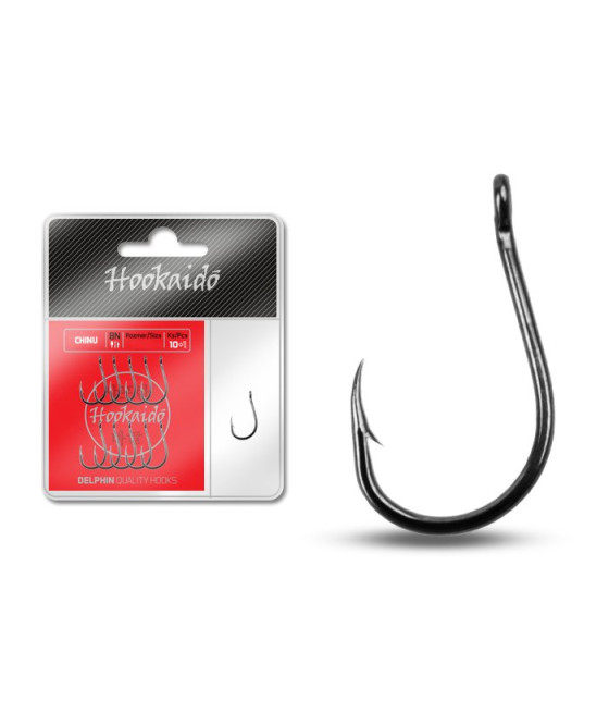 Haczyk Delphin HKD chinu ring / 10+1szt BN/10