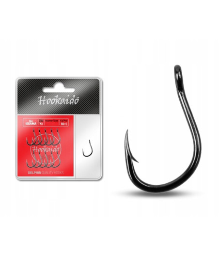Haczyki Delphin HKD 4xISEAMA ring/ 10+1szt BN/4