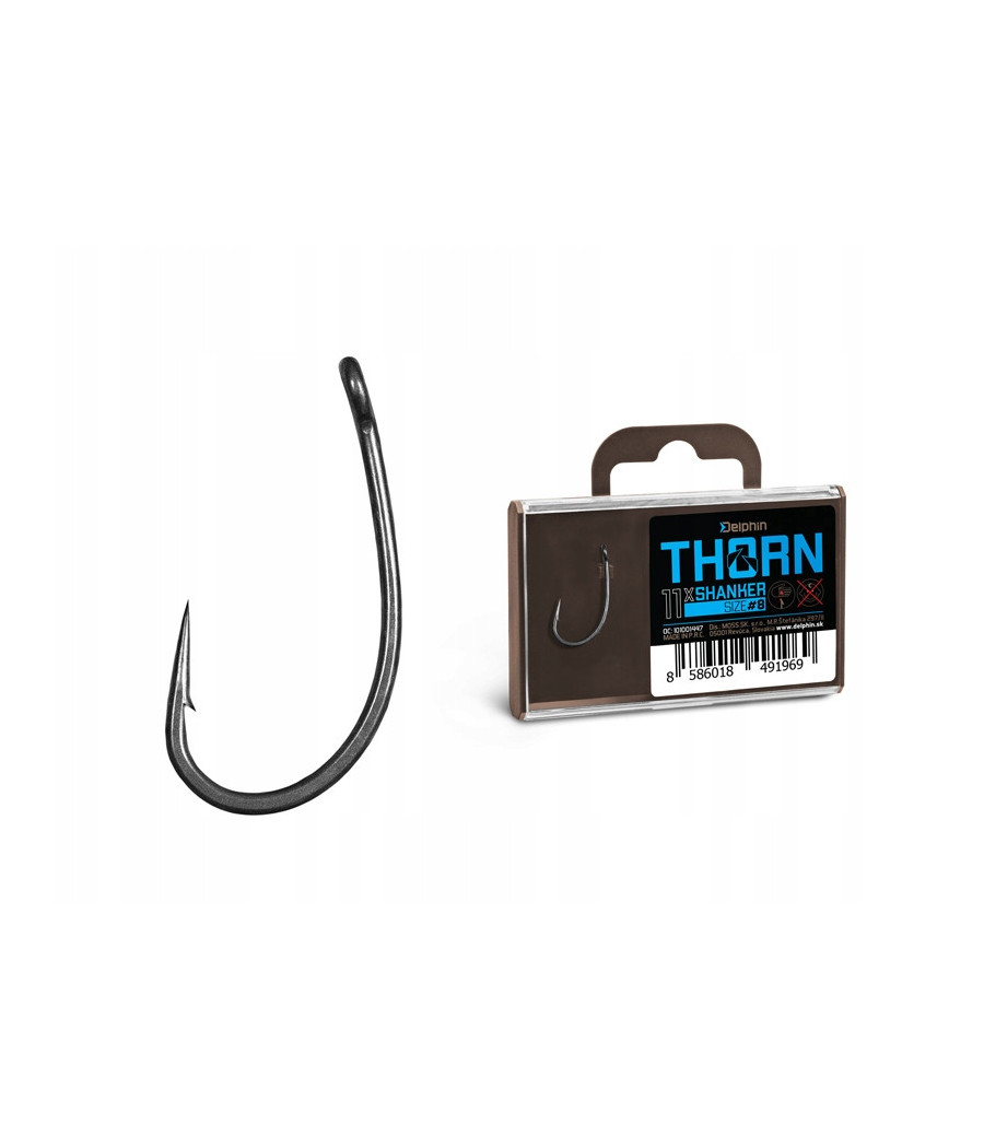 Haczyki Thorn Shanker 11x nr.6 DELPHIN