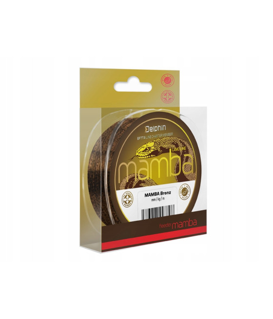Delphin MAMBA Żyłka 0.20mm 3.5kg 200m Bronz