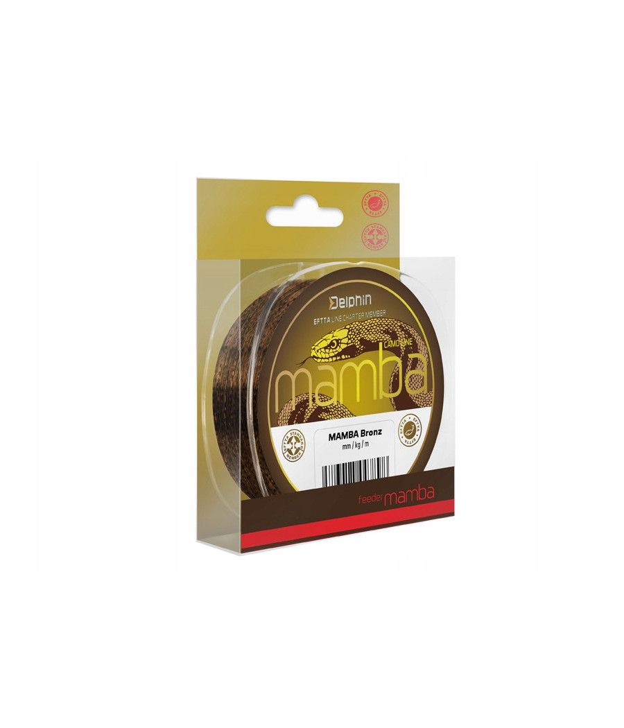 Delphin MAMBA Żyłka 0.20mm 3.5kg 200m Bronz Delphin MAMBA Żyłka 0.20mm 3.5kg 200m Bronz