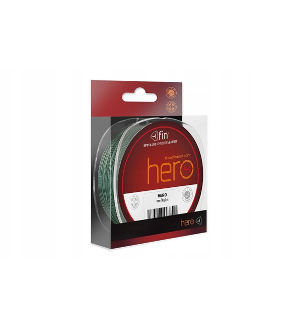 Plecionka Delphin HERO zielony 9,1kg 300m