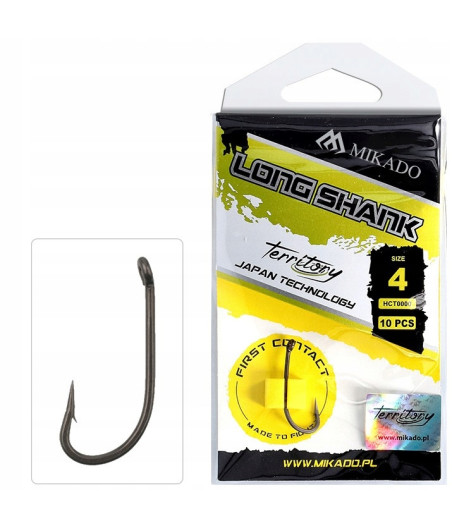 HACZYK TERRITORY LONG SHANK nr 8-TEFLON MIKADO