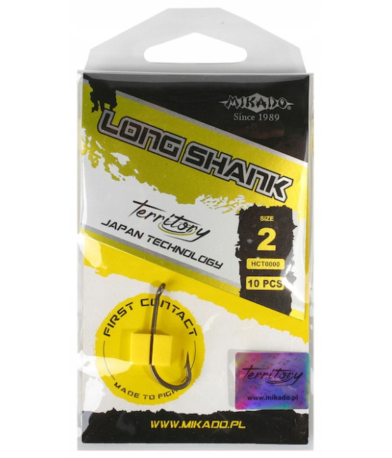 HACZYK TERRITORY LONG SHANK nr 8-TEFLON MIKADO