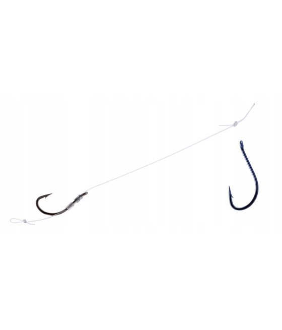 PRZYPON METHOD FEEDER Z WŁOSEM HAK 10/0,23m MIKADO
