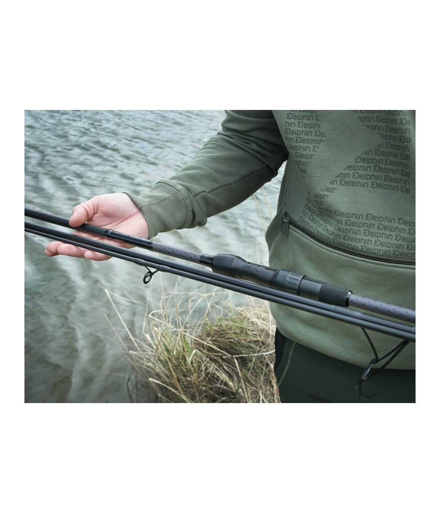 WĘDKA KARPIOWA DELPHIN CORSABLACK NERO 360cm/3lbs/2 składy
